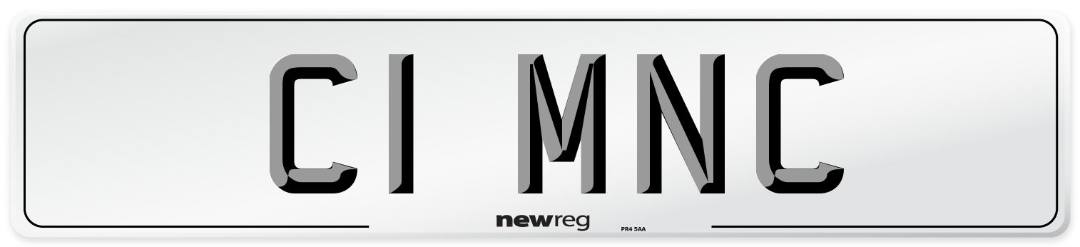 C1 MNC Number Plate from New Reg
